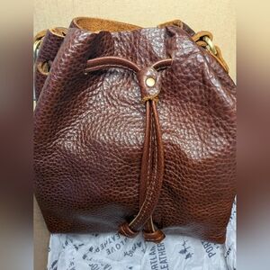 🤎👜Portland Leather Small Bucket Bag In Nutmeg